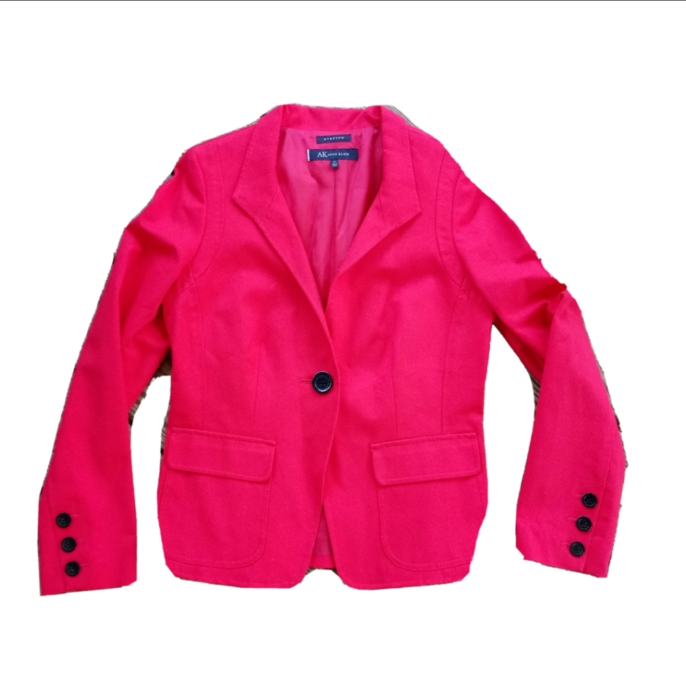 Anne Klein Red Blazer Size Small
